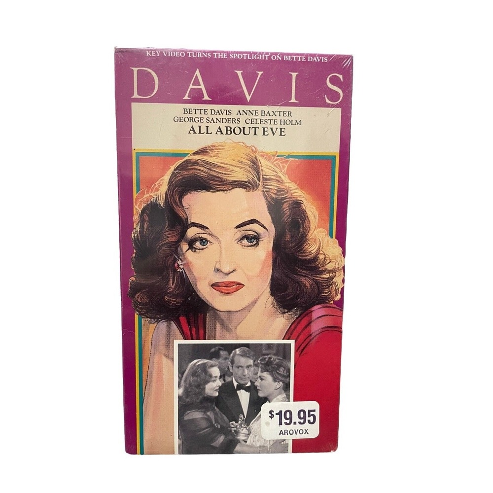 All About Eve 1990 Bette Davis, Anne Baxter, George Sanders VHS Sealed